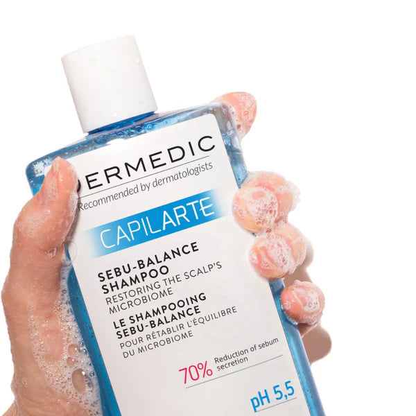 شامبو ديرميديك سيبو بالانس 300 مل