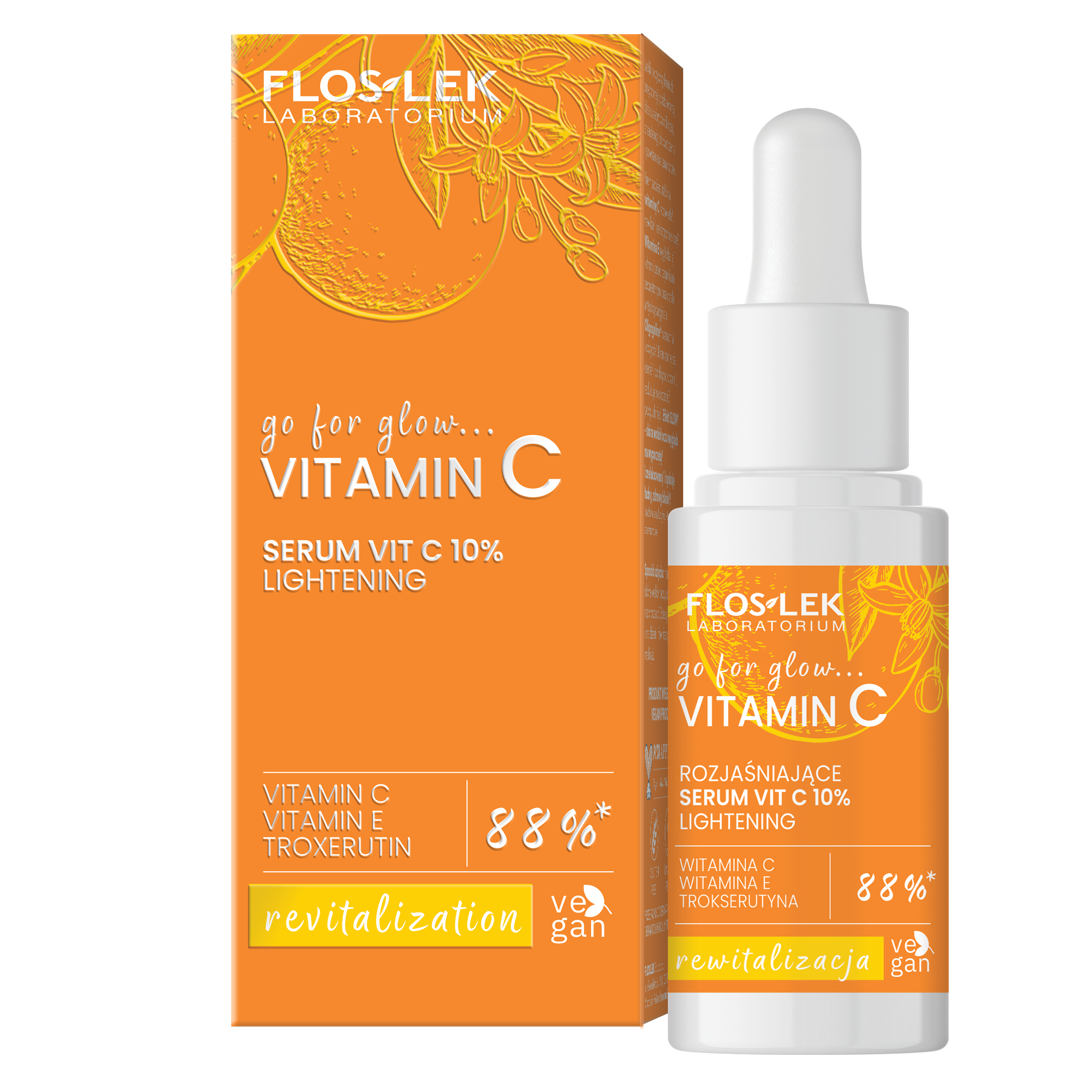 فلوسلك سيروم تفتيح البشرة بفيتامين سي 10% 30 مل