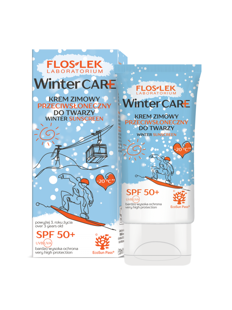كريم مرطب للعناية الشتوية من فلوسليك بعامل حماية من الشمس 50+، 30 مل