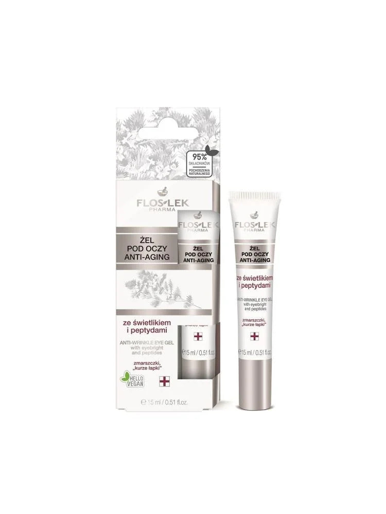 جل فلوسليك المضاد للتجاعيد للجفون والعين مع الببتيدات 15 مل