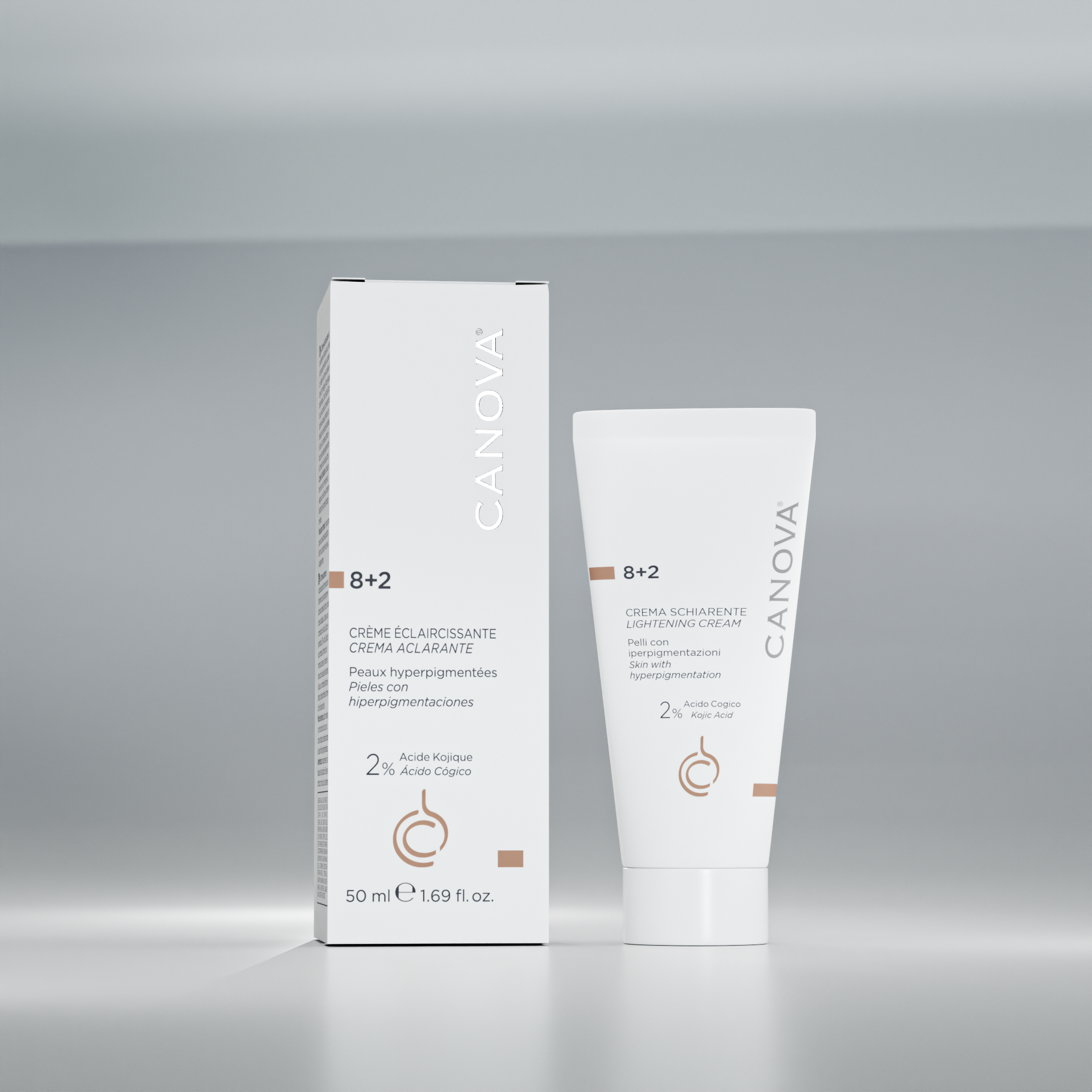 كريم كانوفا 8+2 لتفتيح البشرة، أنبوب 50 مل