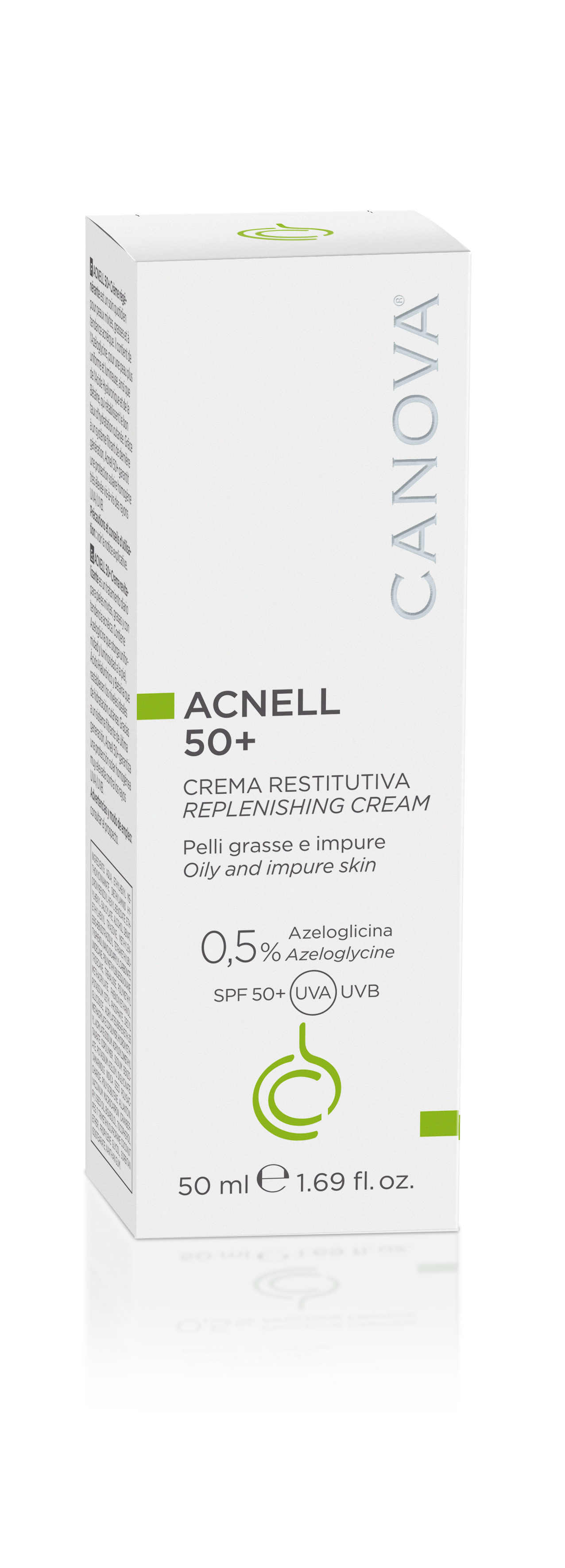 كريم تجديد البشرة كانوفا أكنيل 50+، أنبوب 50 مل