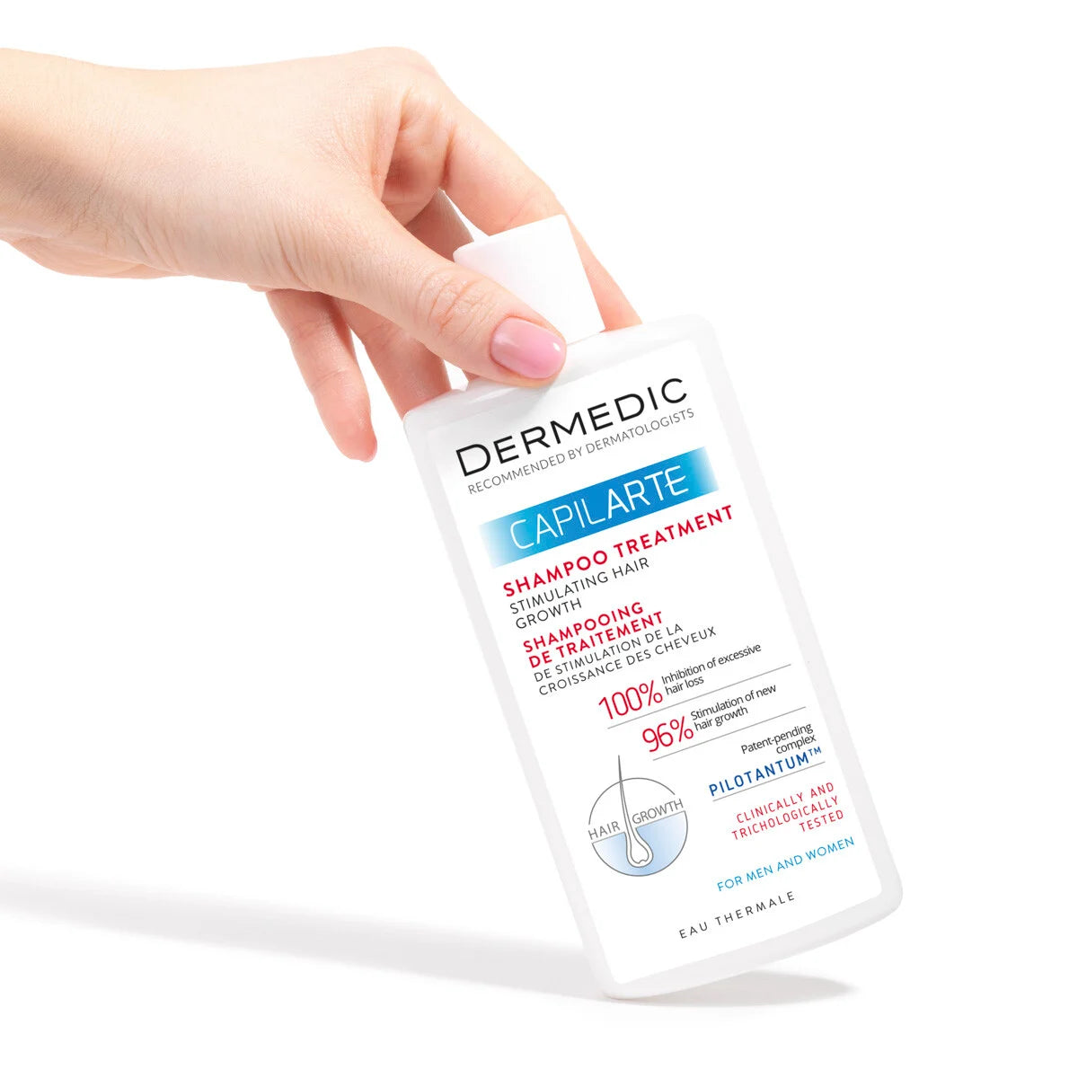شامبو ديرميديك كابيلارتي لعلاج وتحفيز نمو الشعر 300 مل