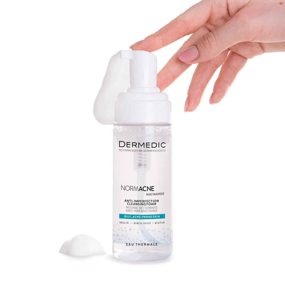 DERMEDIC NORMACNE رغوة تنظيف مضادة للشوائب 170 مل