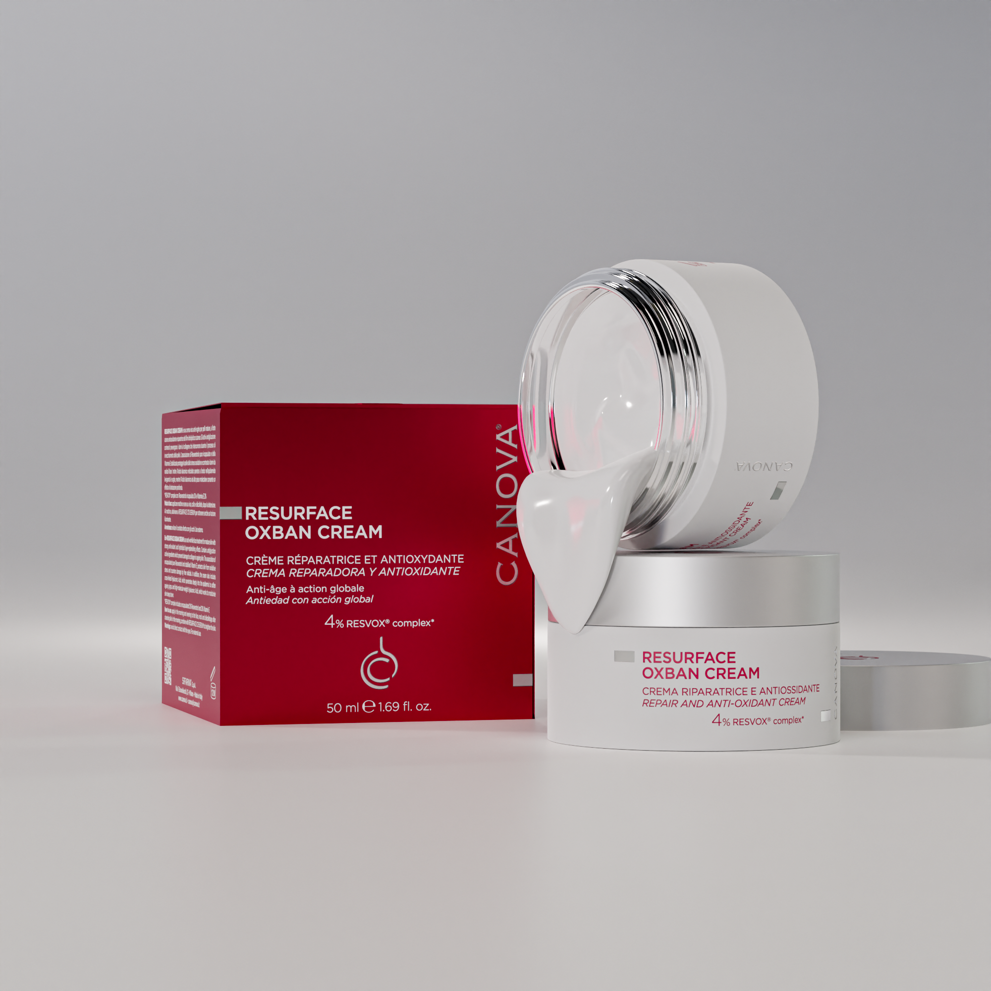 كريم كانوفا ريسورفيس أوكسبان - كريم إصلاح ومضاد للأكسدة 50 مل