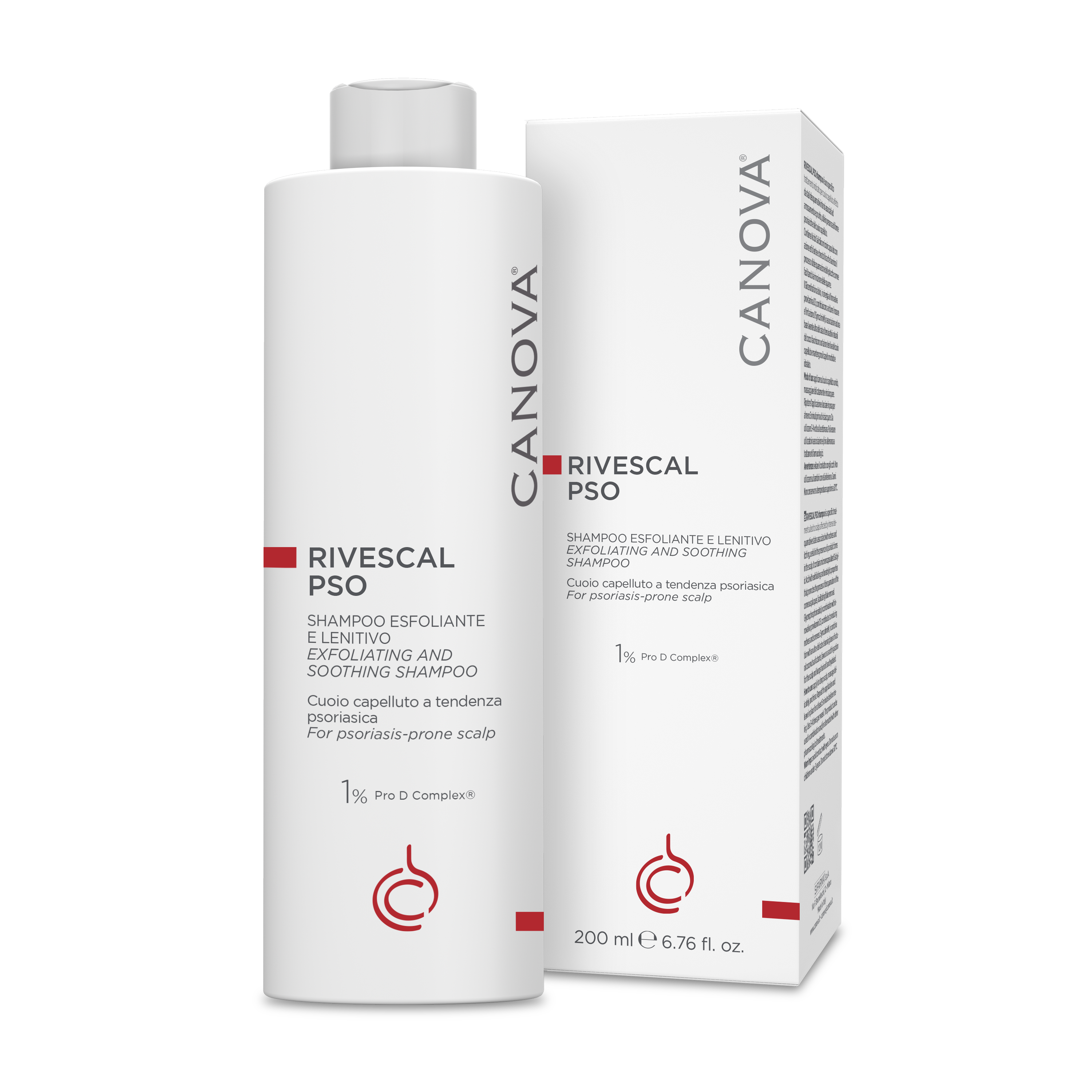 شامبو كانوفا ريفسكال بي إس أو، زجاجة 200 مل