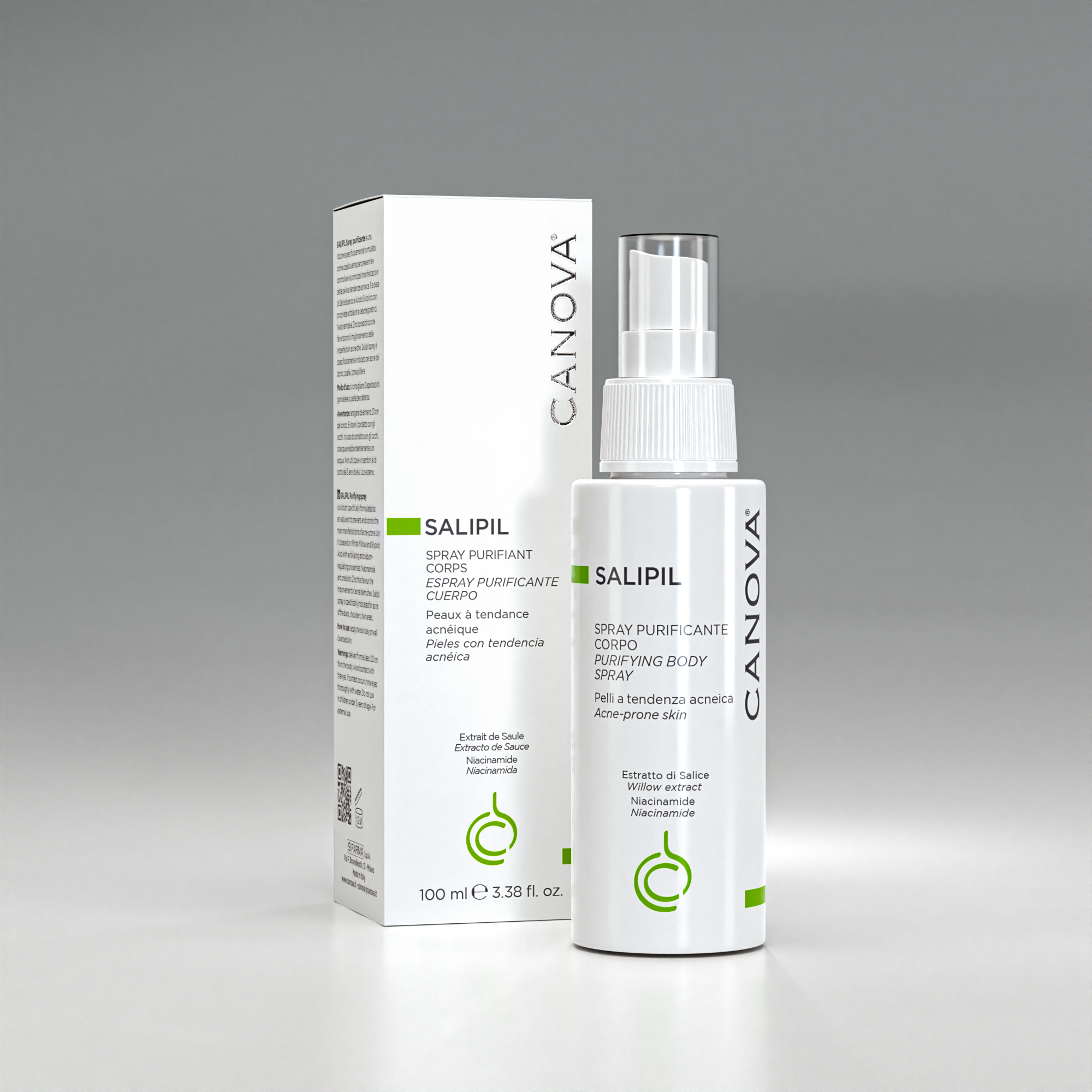 بخاخ منقي للجسم من كانوفا ساليبيل 100 مل