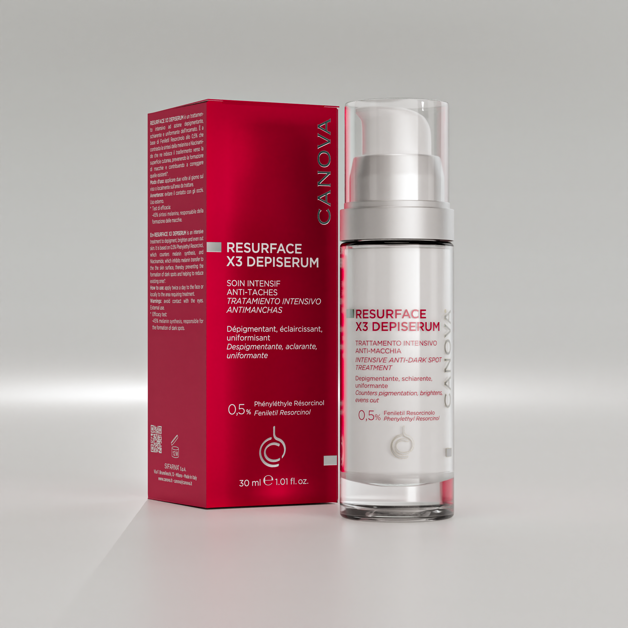 كانوفا ريسورفيس إكس 3 ديبيسيروم - علاج مكثف للبقع الداكنة