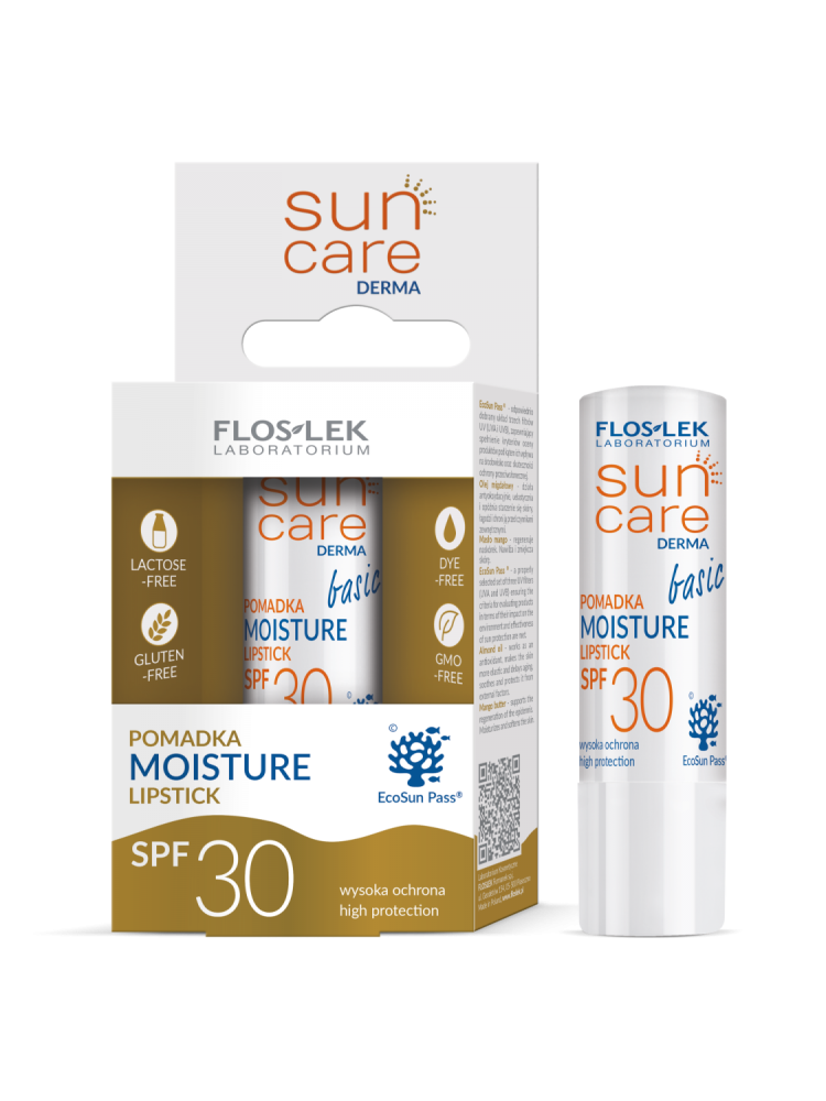 floslek lipstick moisture sun screen 30 spf