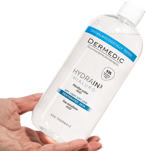 DERMEDIC HYDRAIN3 MICELLAR WATER H2O -500ML