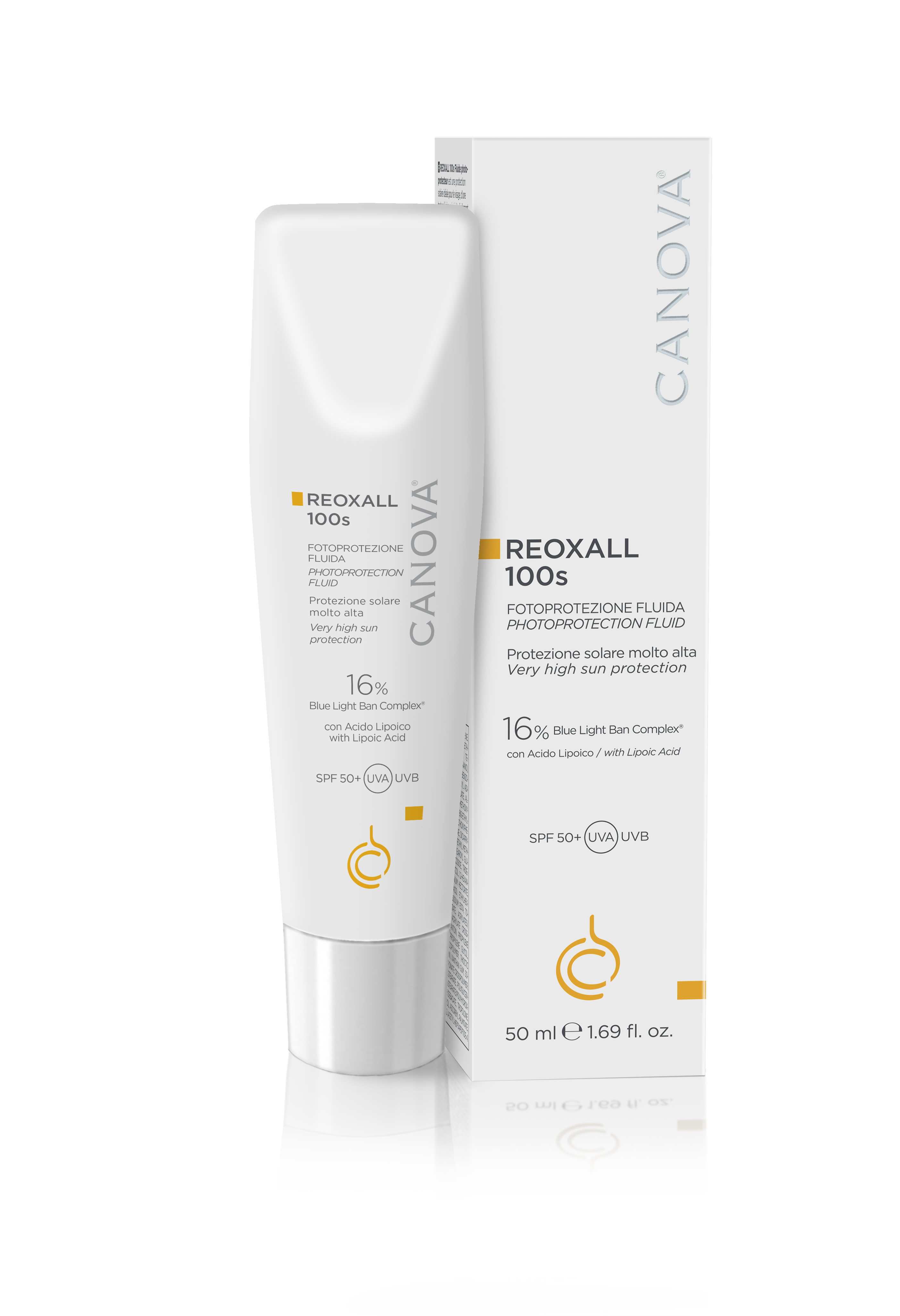 كانوفا ريوكسال ١٠٠ سائل حماية من الشمس بعامل حماية من الشمس ٥٠+ ٥٠ مل