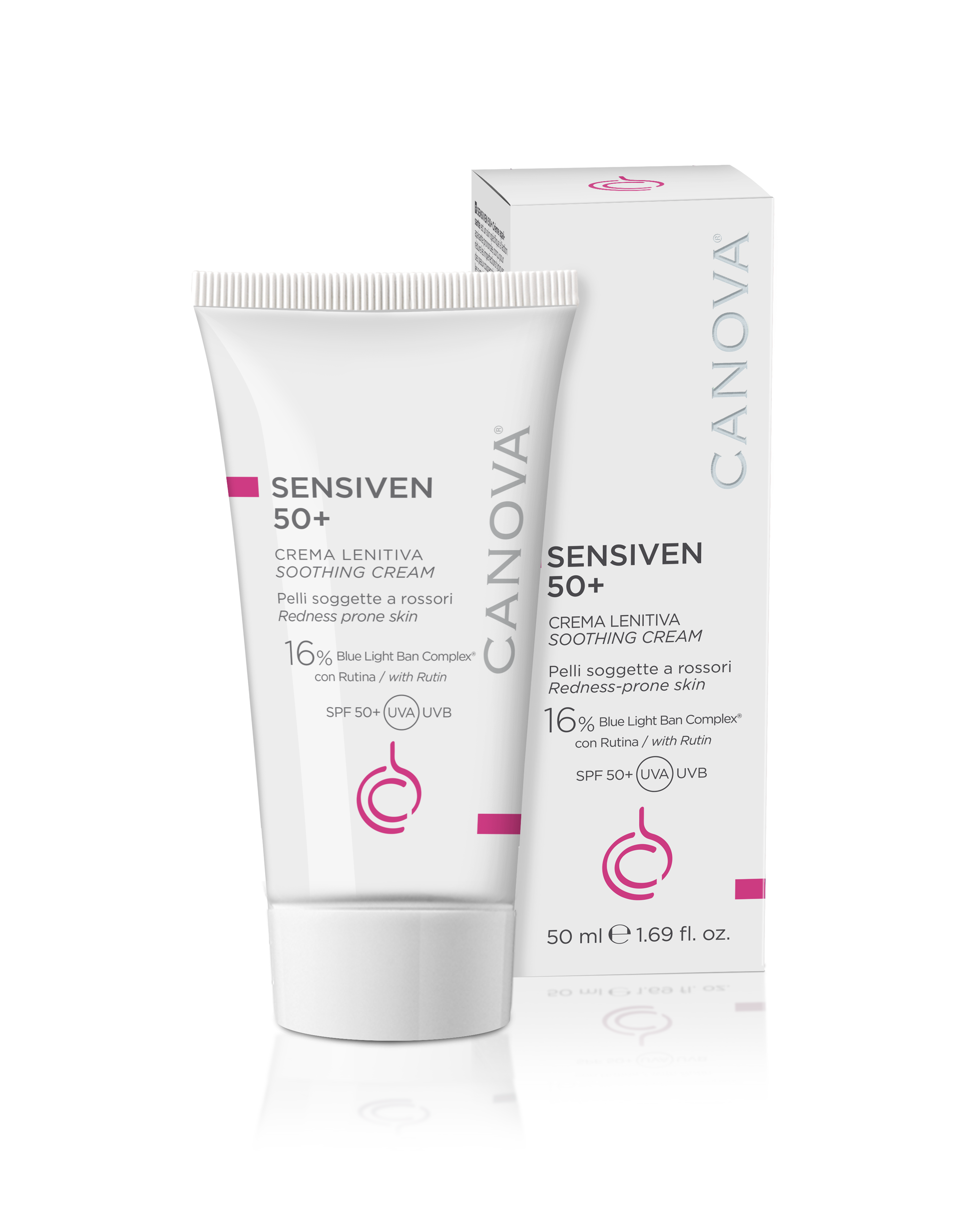 كانوفا سينسيفين 50+ - كريم مهدئ