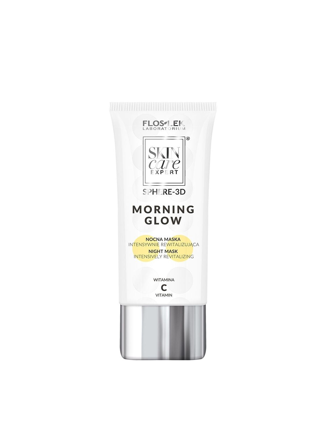 قناع Floslek SKIN CARE EXPERT® SPHERE-3D MORNING GLOW الليلي المنشط بشكل مكثف - 50 مل