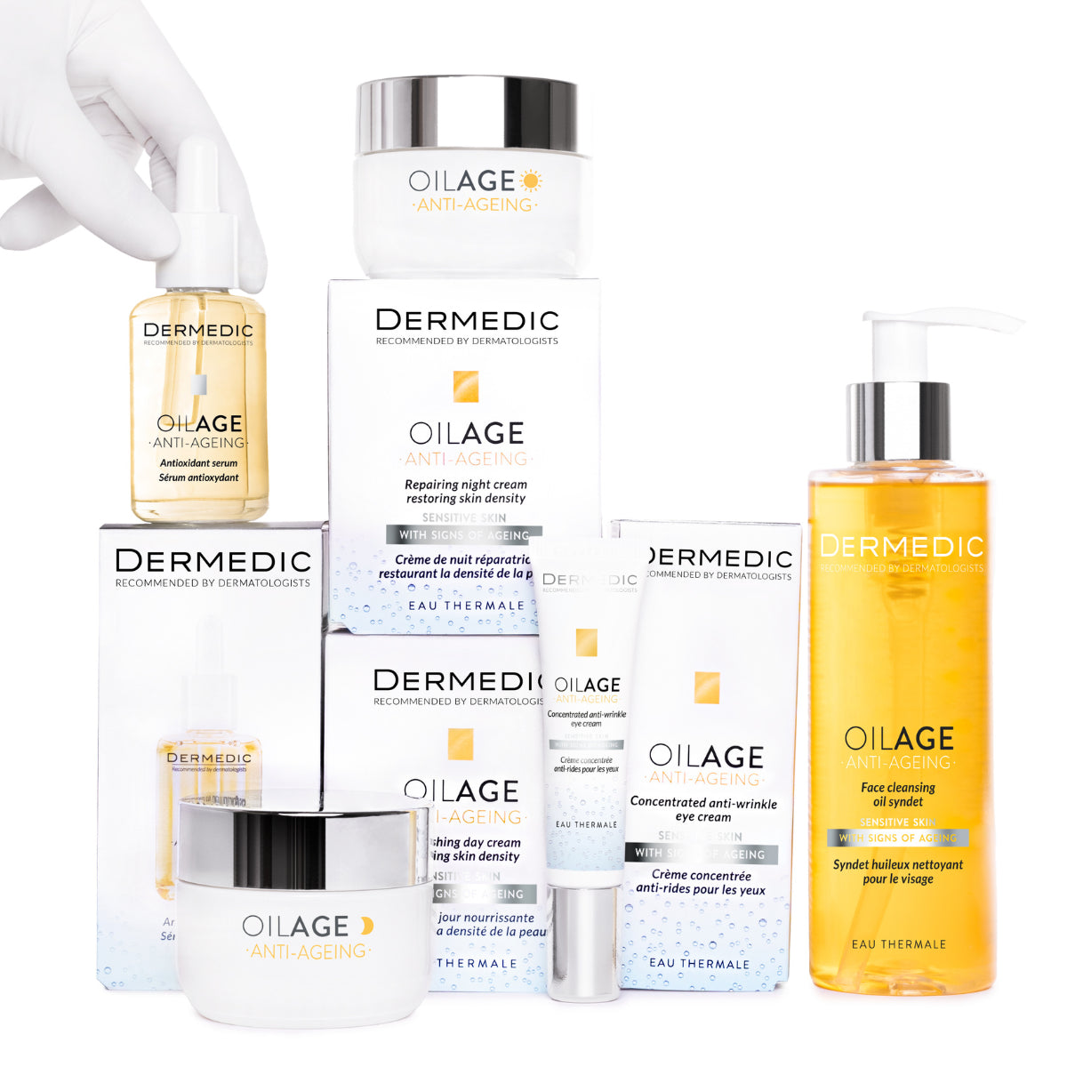 DERMEDIC OILAGE زيت منظف للوجه، 200 مل