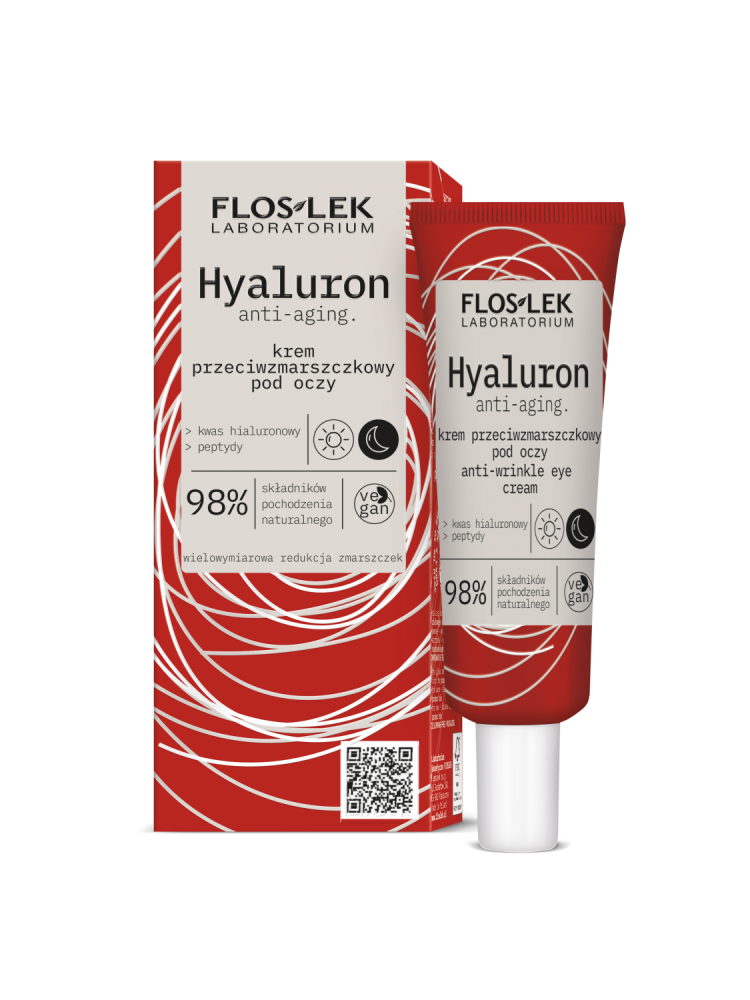 كريم فلوسلك هيالورون المضاد للتجاعيد للعين والشفاه 30 مل
