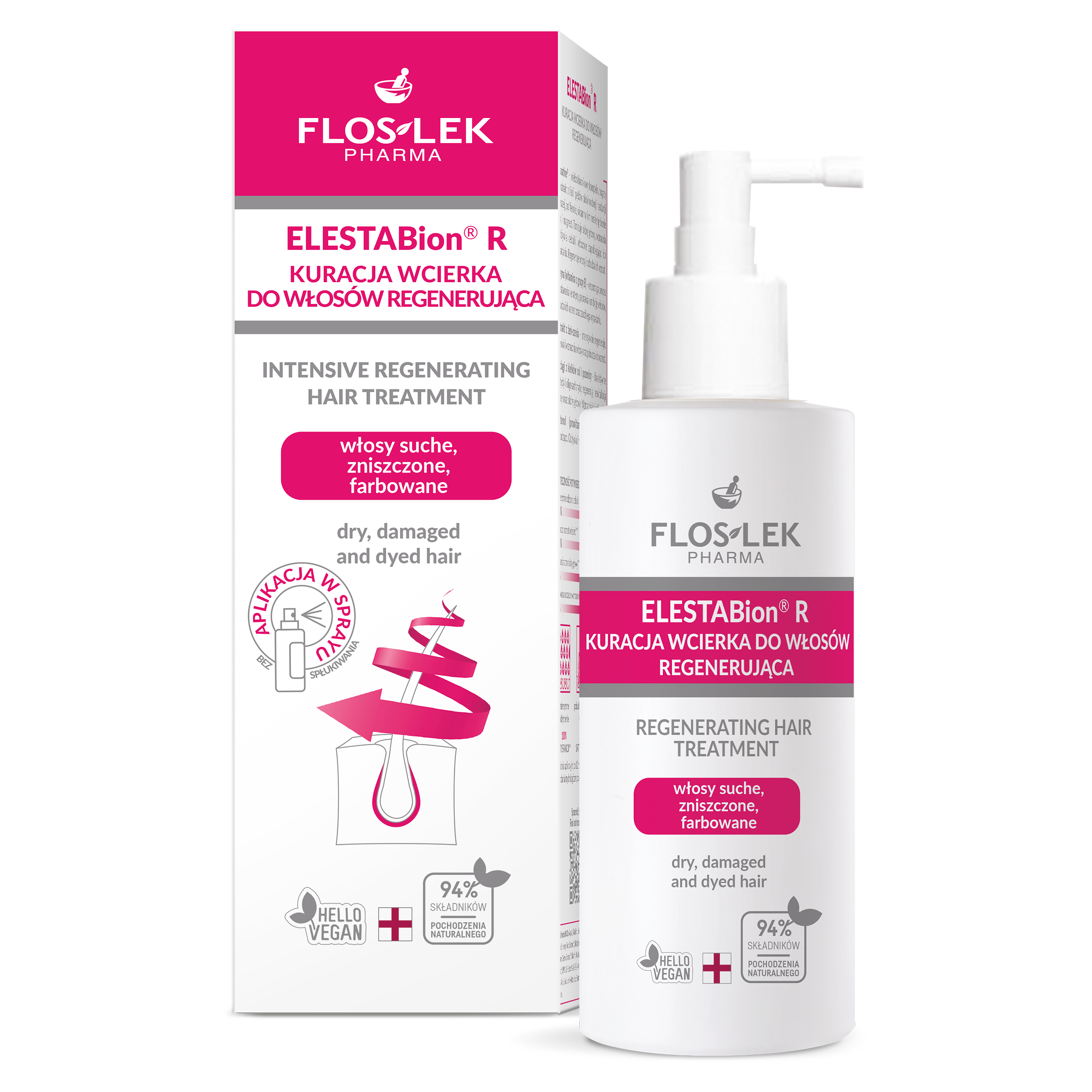 Floslek ELESTABion® R Regenerating hair treatment - 100 ml