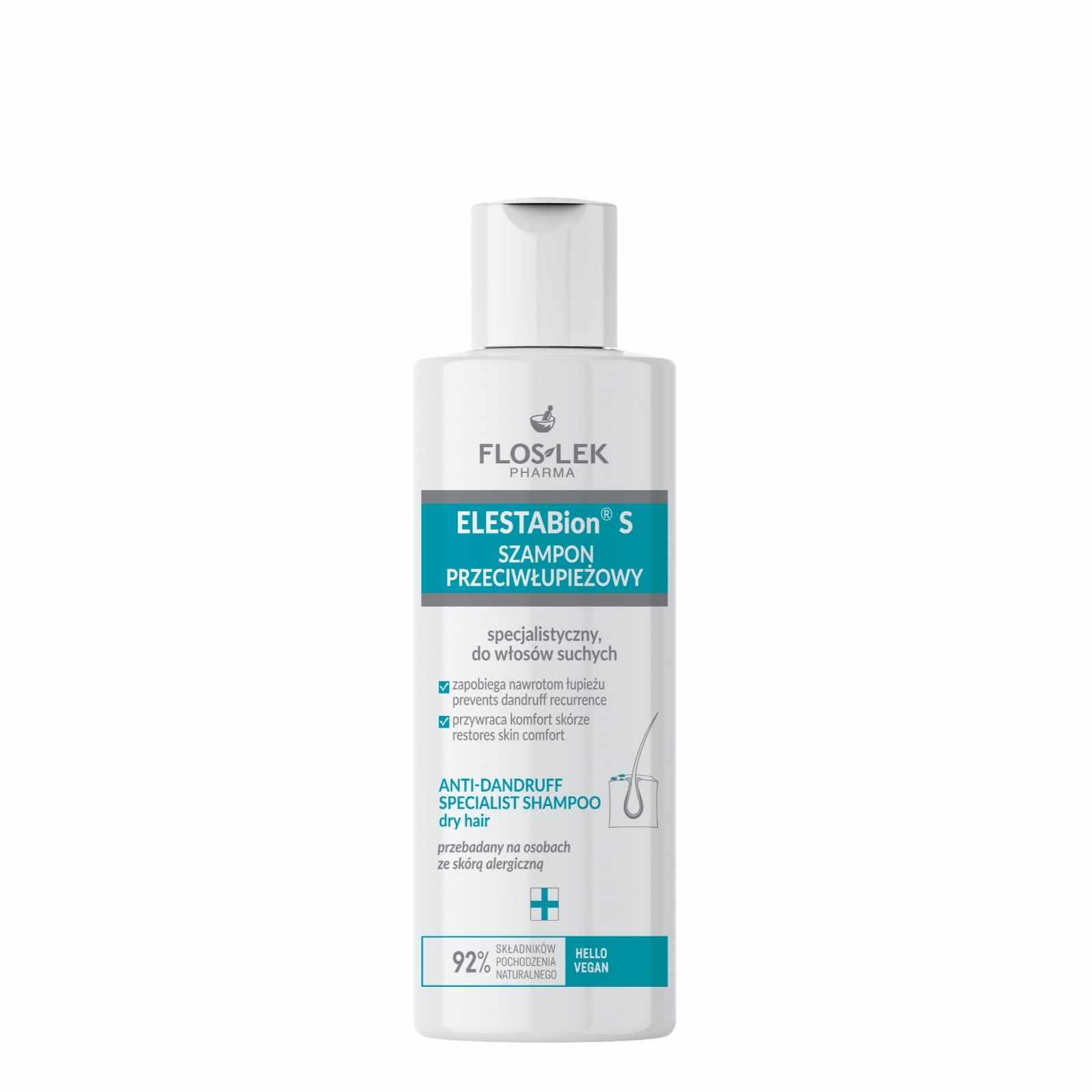 FloslekELESTABion® S Specialist anti-dandruff shampoo for dry hair 150 ml