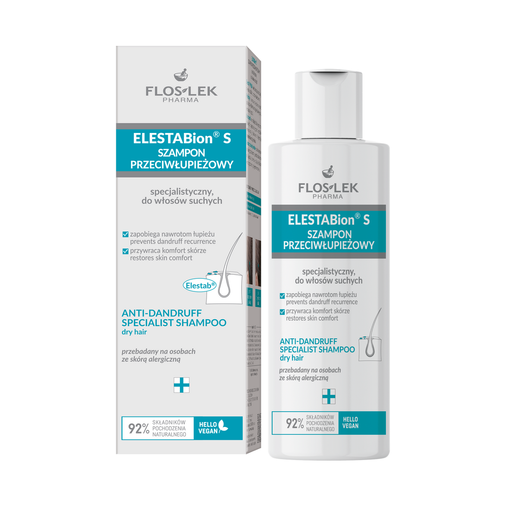 FloslekELESTABion® S Specialist anti-dandruff shampoo for dry hair 150 ml
