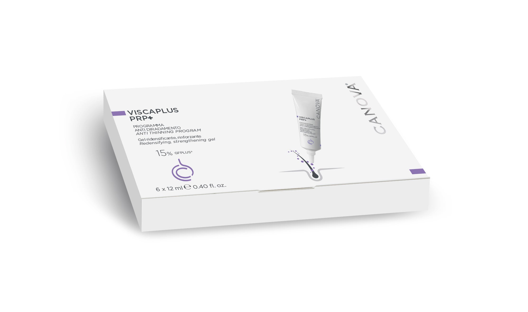 كانوفا فيسكابلوس بي آر بي+ جل لوشن 12 مل - 6 أنابيب