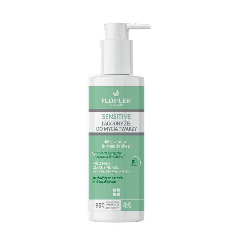 Floslek Mild face cleasing gel for sensitive skin - 175 ml