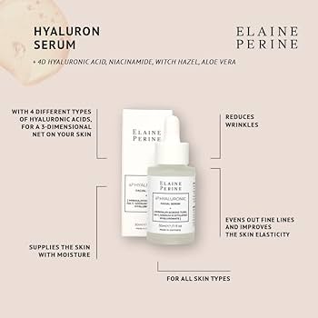 سيروم الوجه بحمض الهيالورونيك رباعي الأبعاد من إيلين بيرين، 30 مل