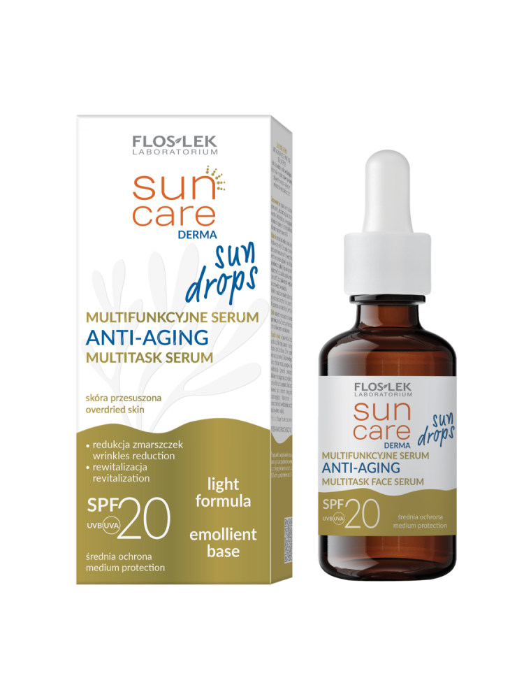 FLOSLEK SUN CARE SUN DROPS ANTI - AGING SERUM 20 SPF 30 ml