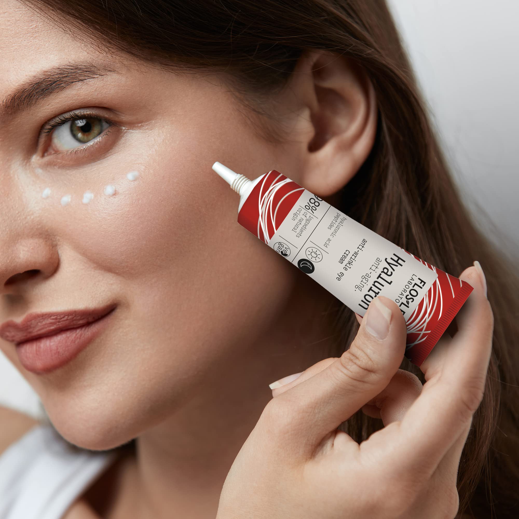 كريم فلوسلك هيالورون المضاد للتجاعيد للعين والشفاه 30 مل