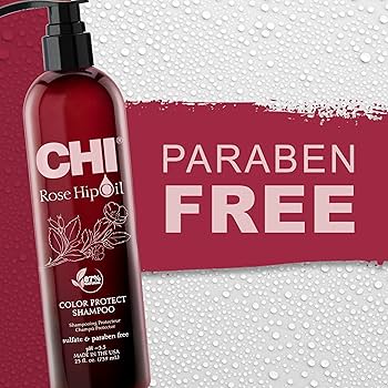 شامبو زيت ثمر الورد من تشي - 340 مل 