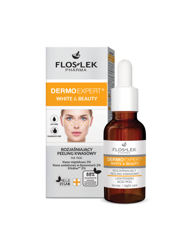 العناية الليلية بتقشير حمض التفتيح من فلوسلك 30 مل