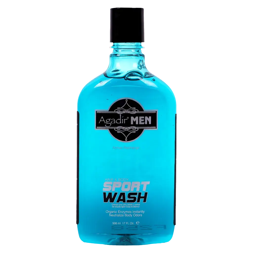 Agadir Men Sport Shampoo & Wash - 500ml SKINS