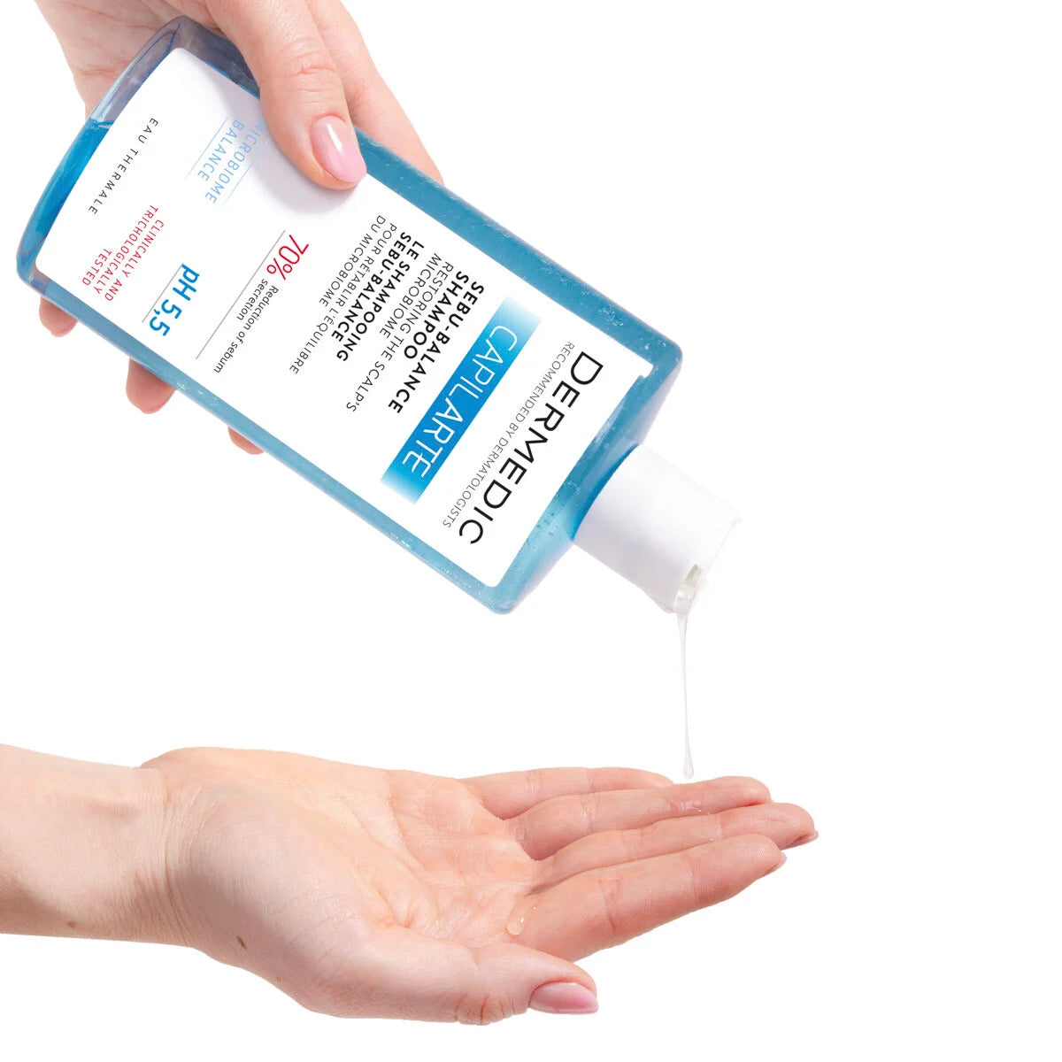 شامبو ديرميديك سيبو بالانس 300 مل