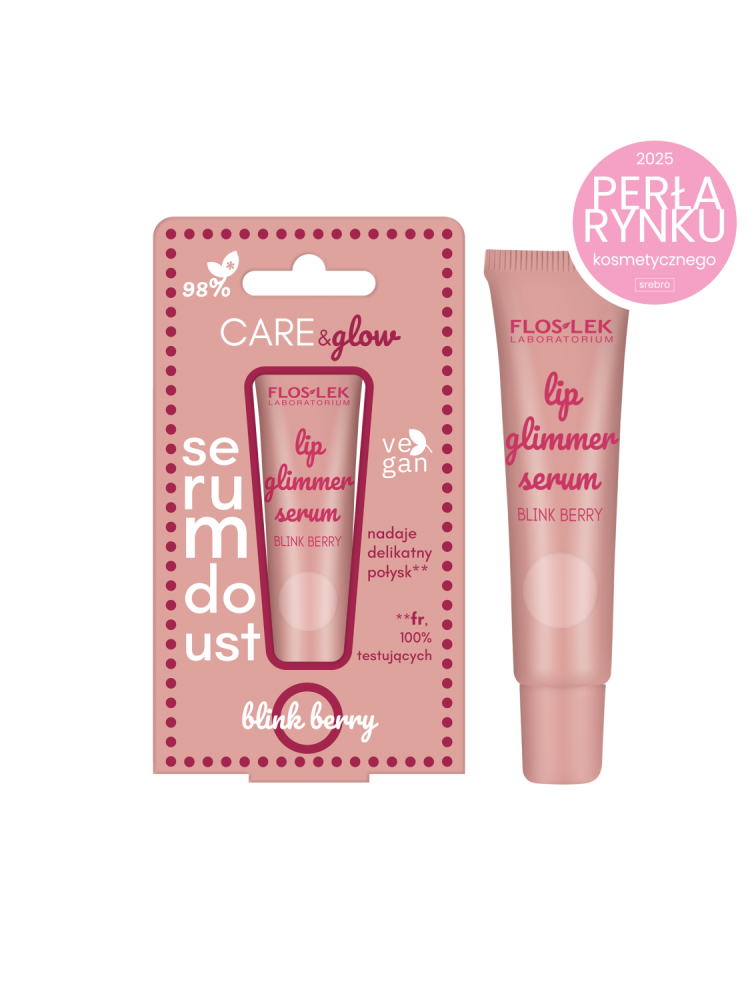 FLOSLEK LIP CARE Glimmer lip serum BLINK BERRY 14 g