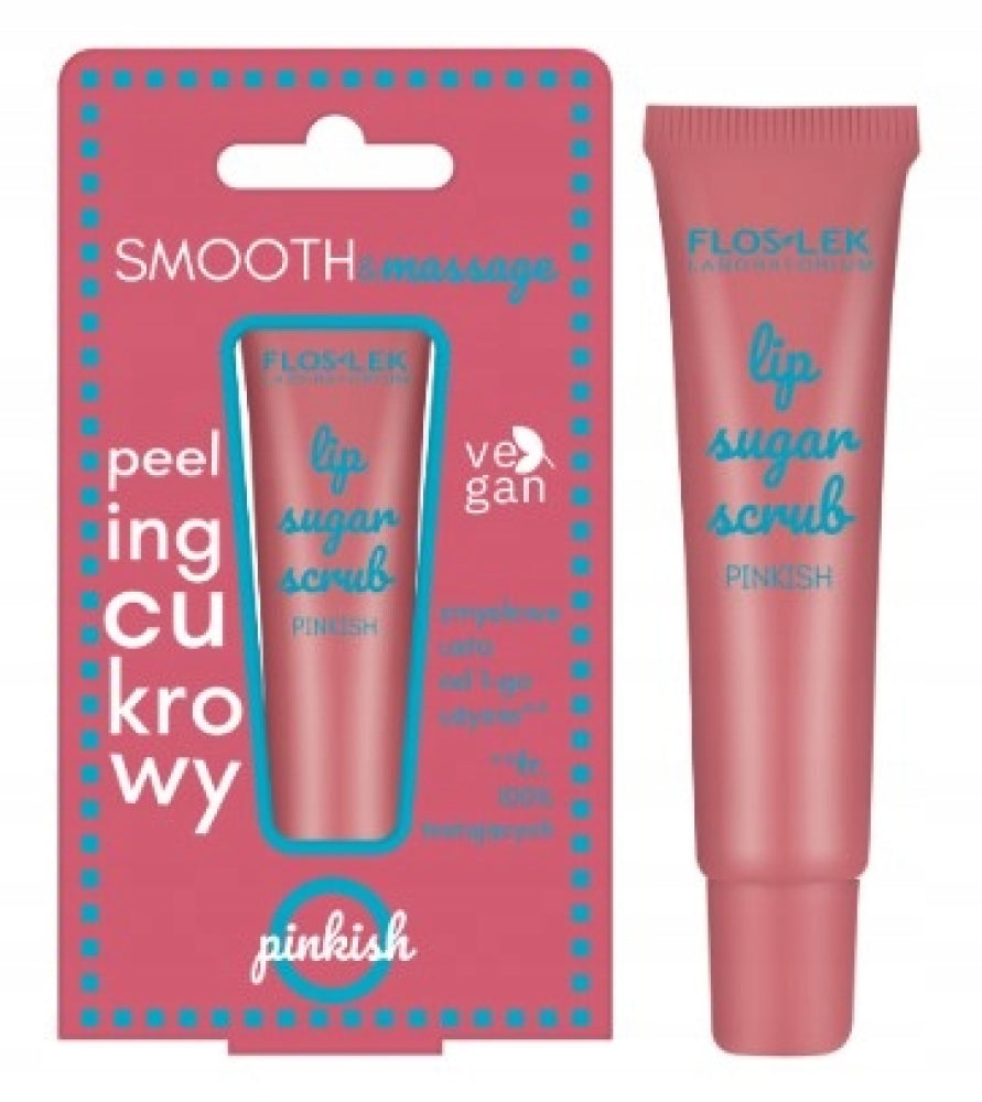 FLOSLEK LIP CARE PINKISH sugar lip scrub 14 g