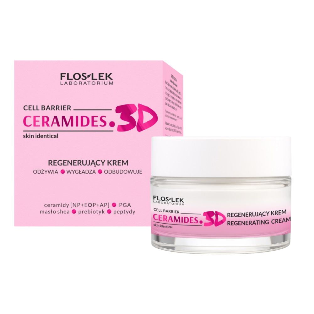 Floslek CERAMIDES.3D Glass Skin REGENERATING Cream 50 ML