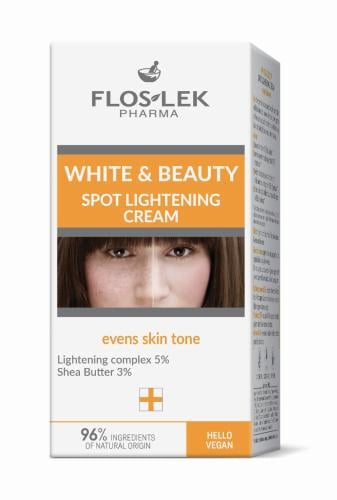 Floslek white and beauty spot lightening cream 50 ml