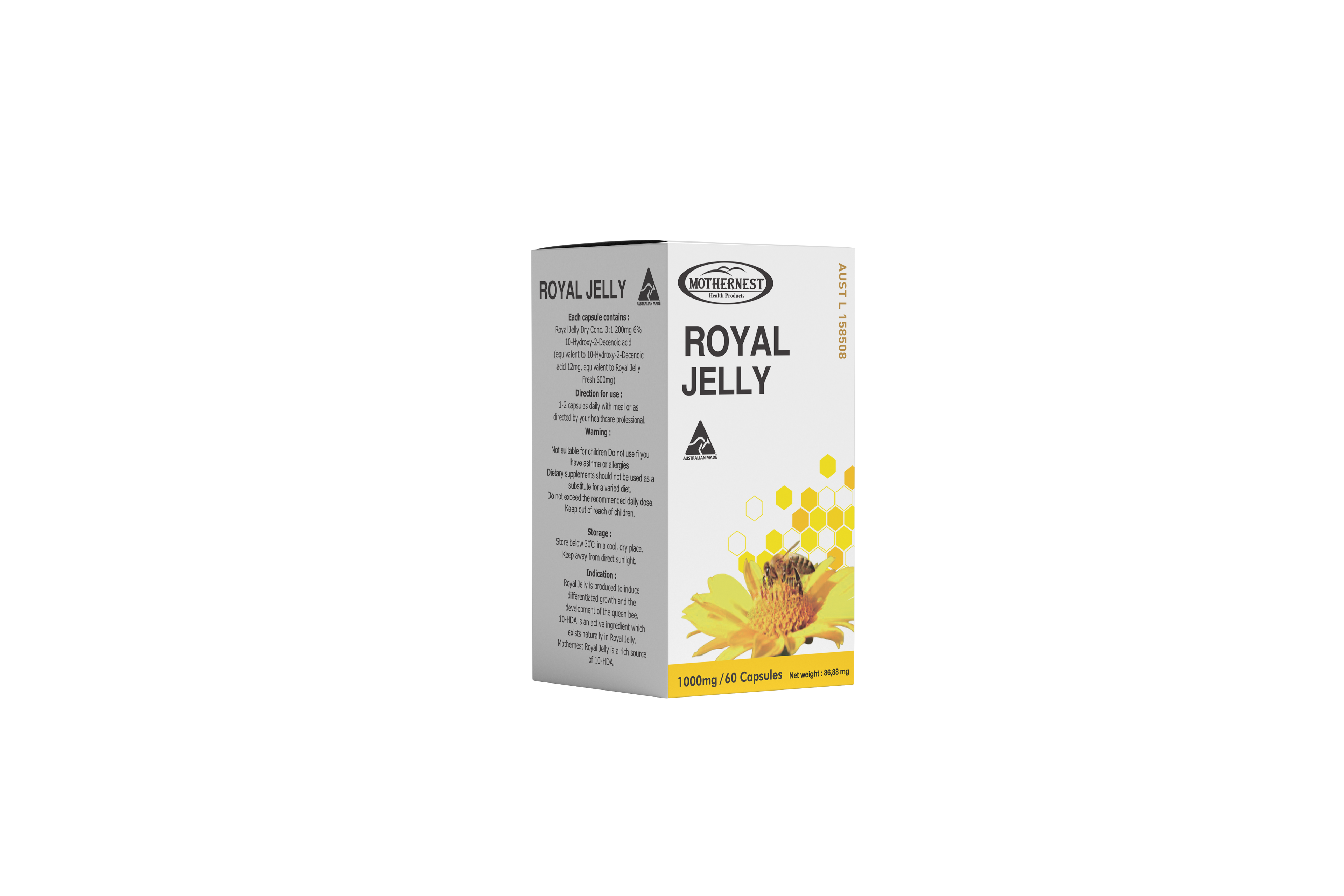 Mothernest Royal jelly 1000 mg