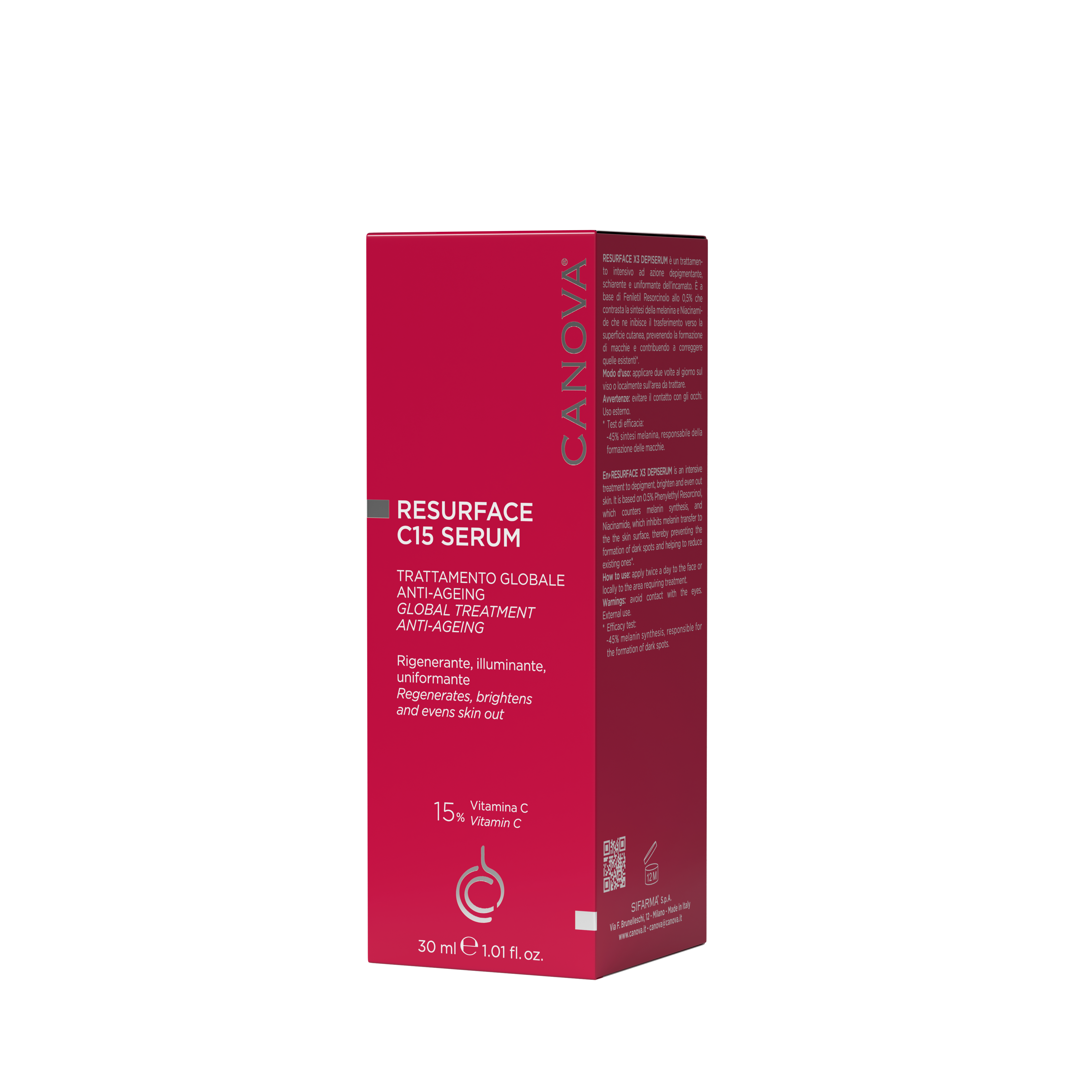 CANOVA RESURFACE C15 SERUM - Global anti-ageing treatment