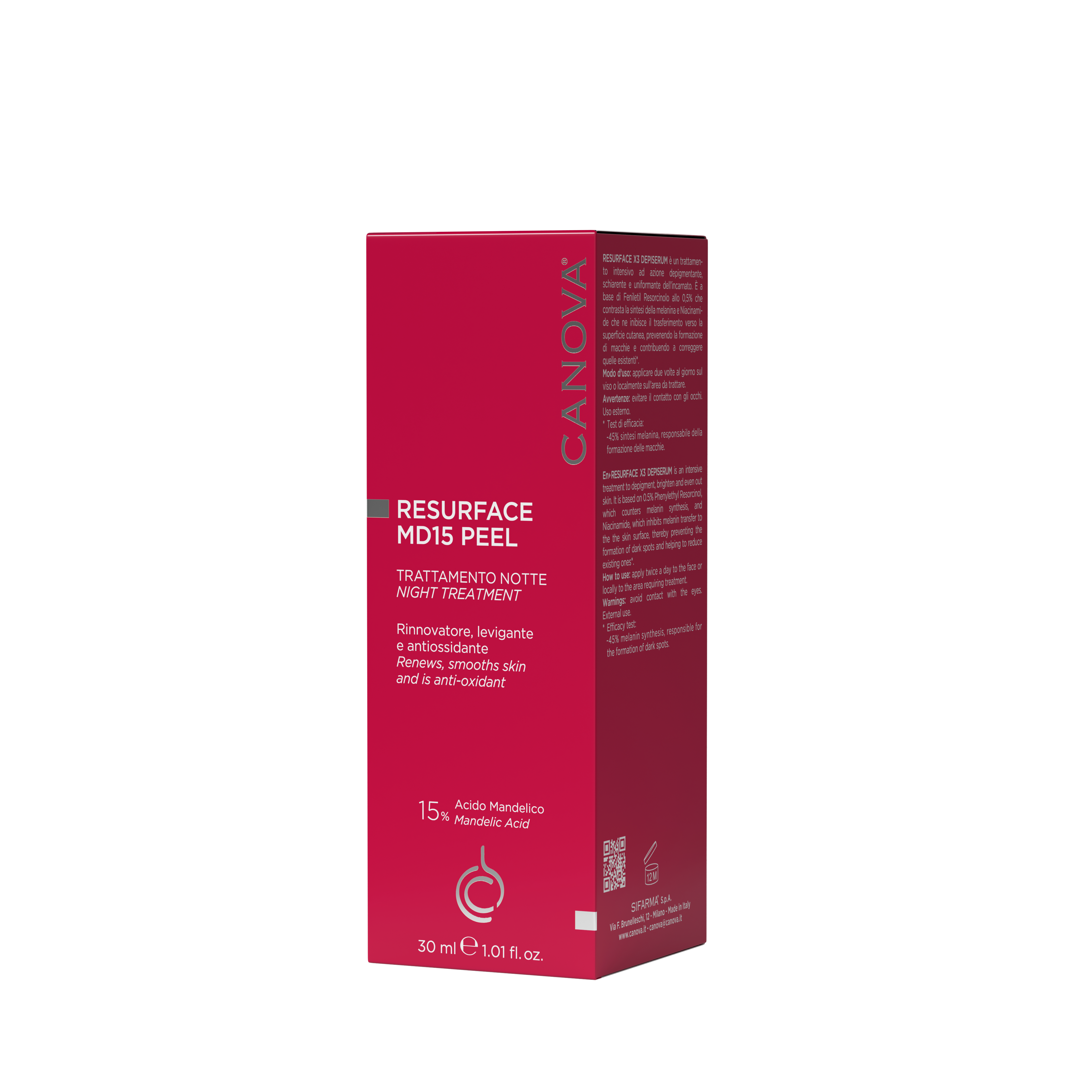 CANOVA RESURFACE MD15 PEEL - Night treatment