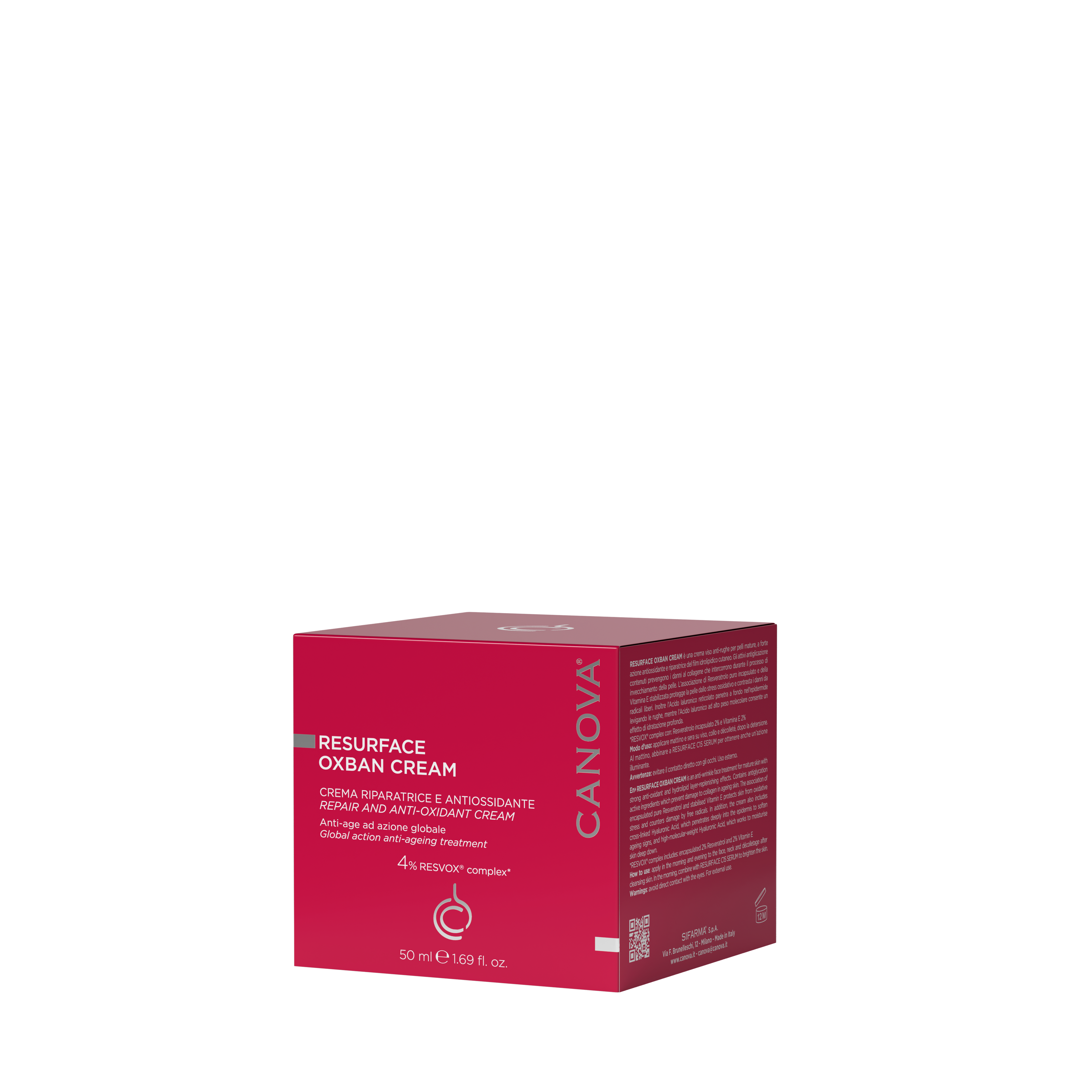 CANOVA RESURFACE OXBAN CREAM - Repair and anti-oxidant cream