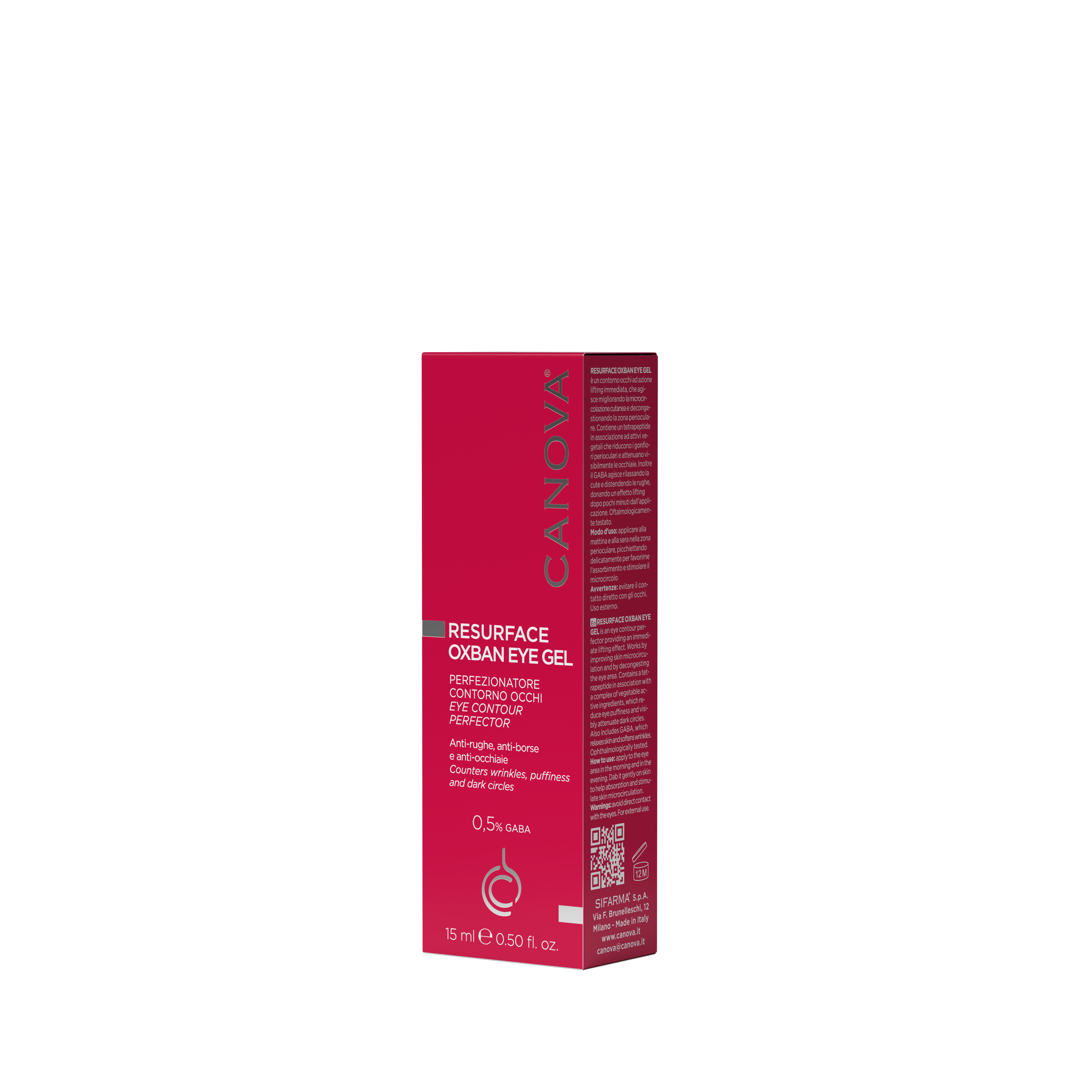 CANOVA RESURFACE OXBAN GEL - Eye contour perfector