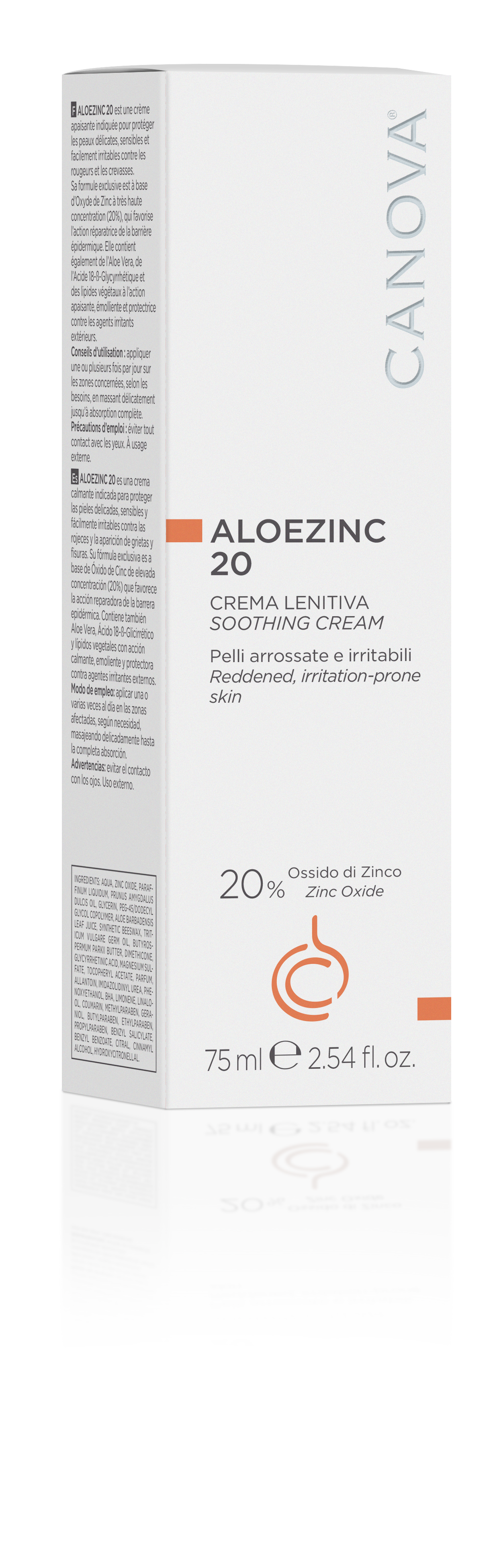 كريم كانوفا ألويزينك 20 المهدئ، أنبوب 75 مل