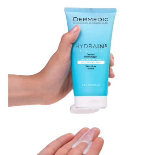 جل التنظيف الكريمي HYDRAIN3 من ديرميديك - 200 مل