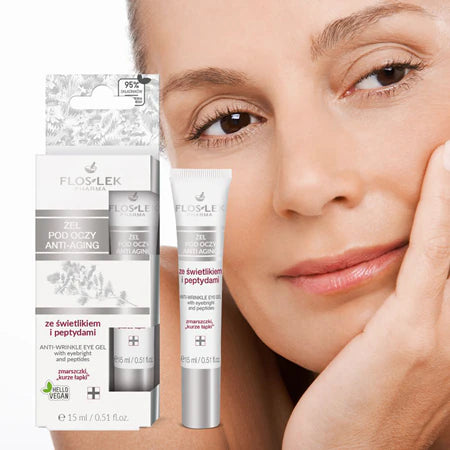 جل فلوسليك المضاد للتجاعيد للجفون والعين مع الببتيدات 15 مل