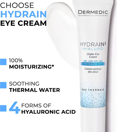ديرميديك هيدرين 3 كريم تحت العين - 15 مل