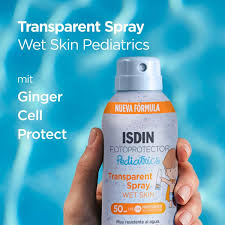 ISDIN fotoprotector wet skin transparent 50+ pediatrics 250 ml