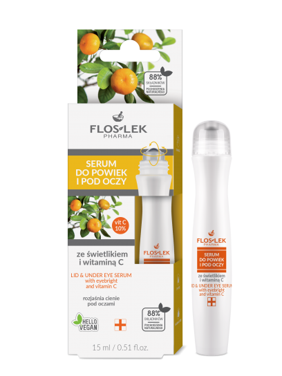 Floslek Lid & under eye serum with eyebright and vitamin C 15 ml