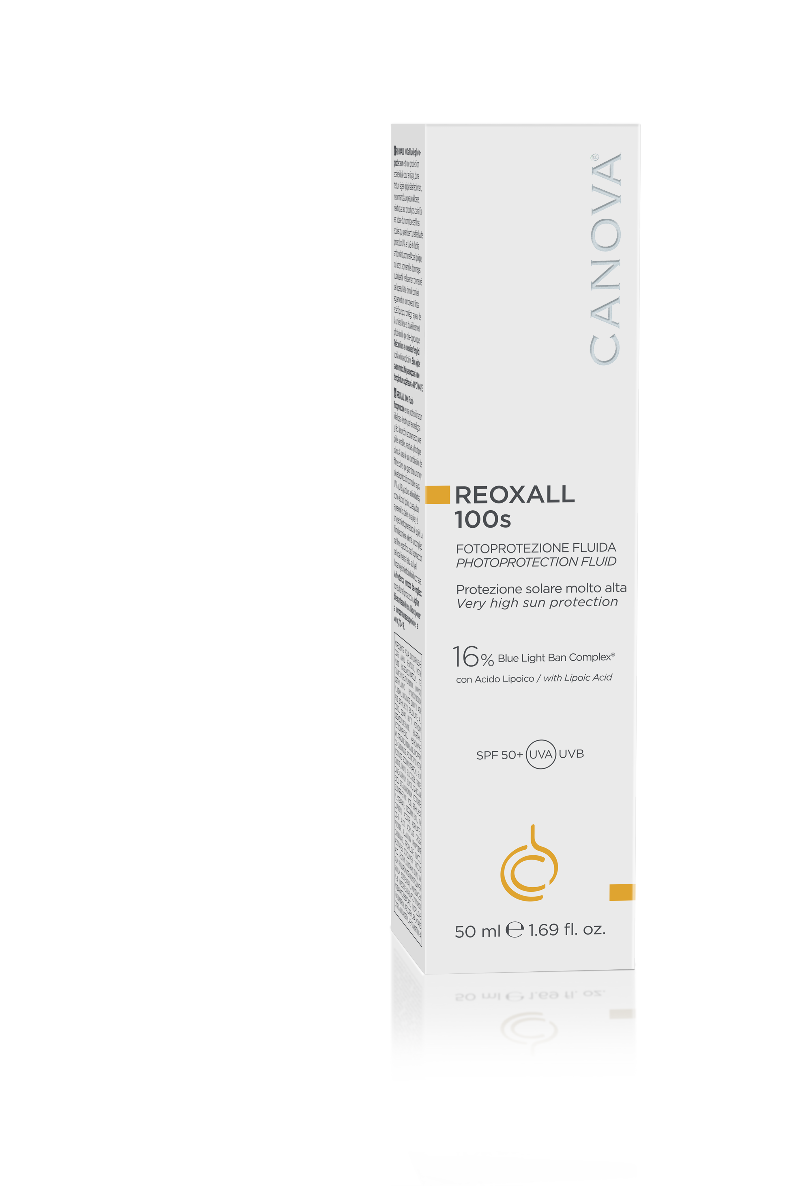 CANOVA REOXALL 100s - Photoprotection fluid SPF 50+