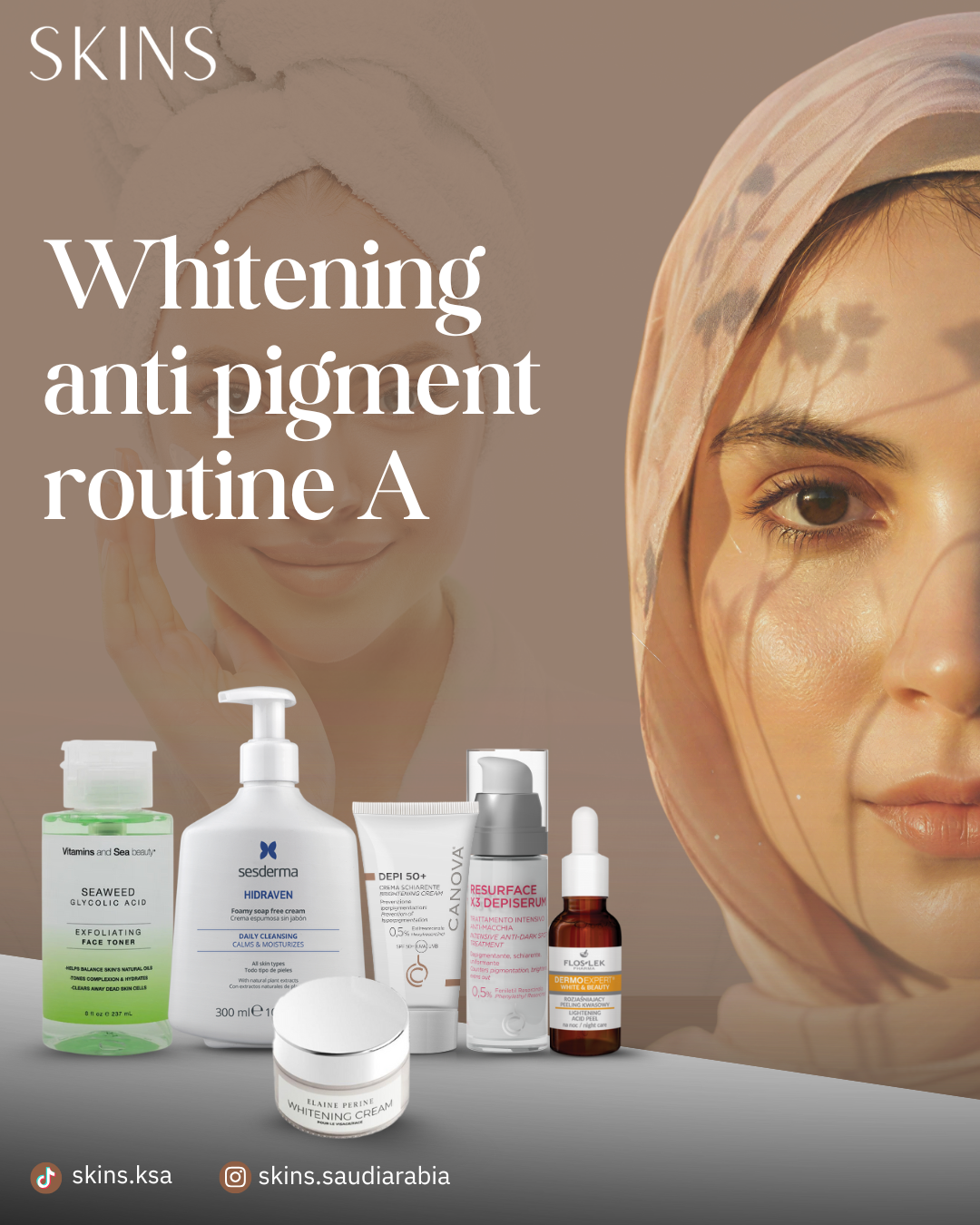 Whitening Anti-pigment routine A