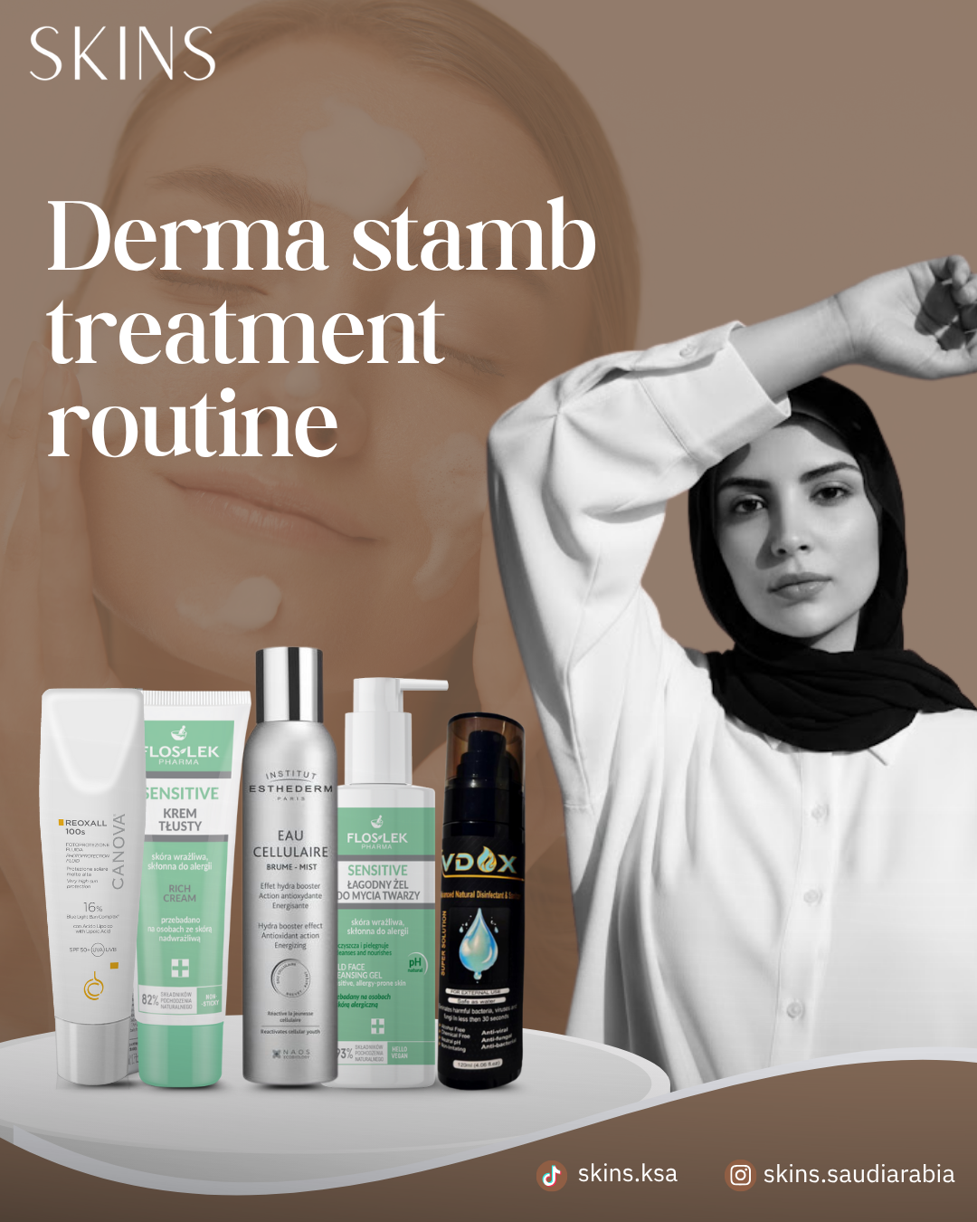 Derma stamb treatment routine