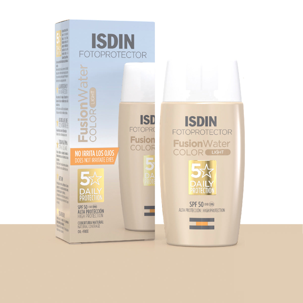واقي شمس ISDIN Fusion Water Color Light SPF 50